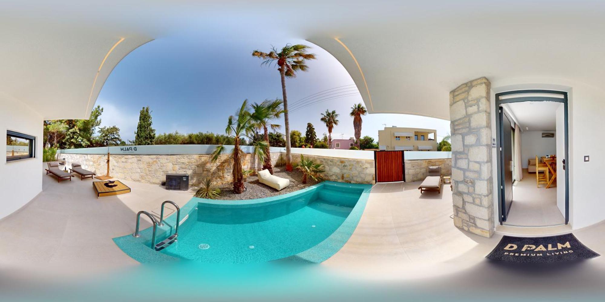 D Palm Premium Living - Kalathas, Chania Ханья Экстерьер фото